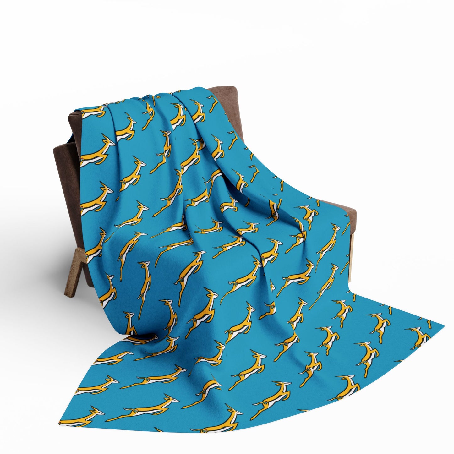 Bok Fan for Life Arctic Fleece Blanket - Turquoise
