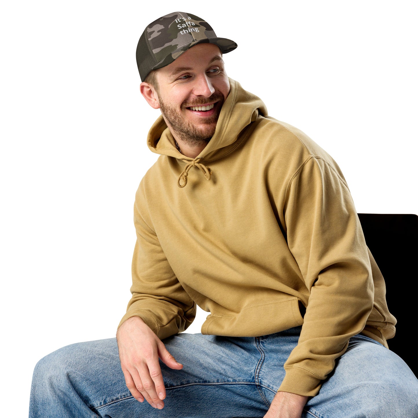 It's a Saffa thing Camouflage trucker hat