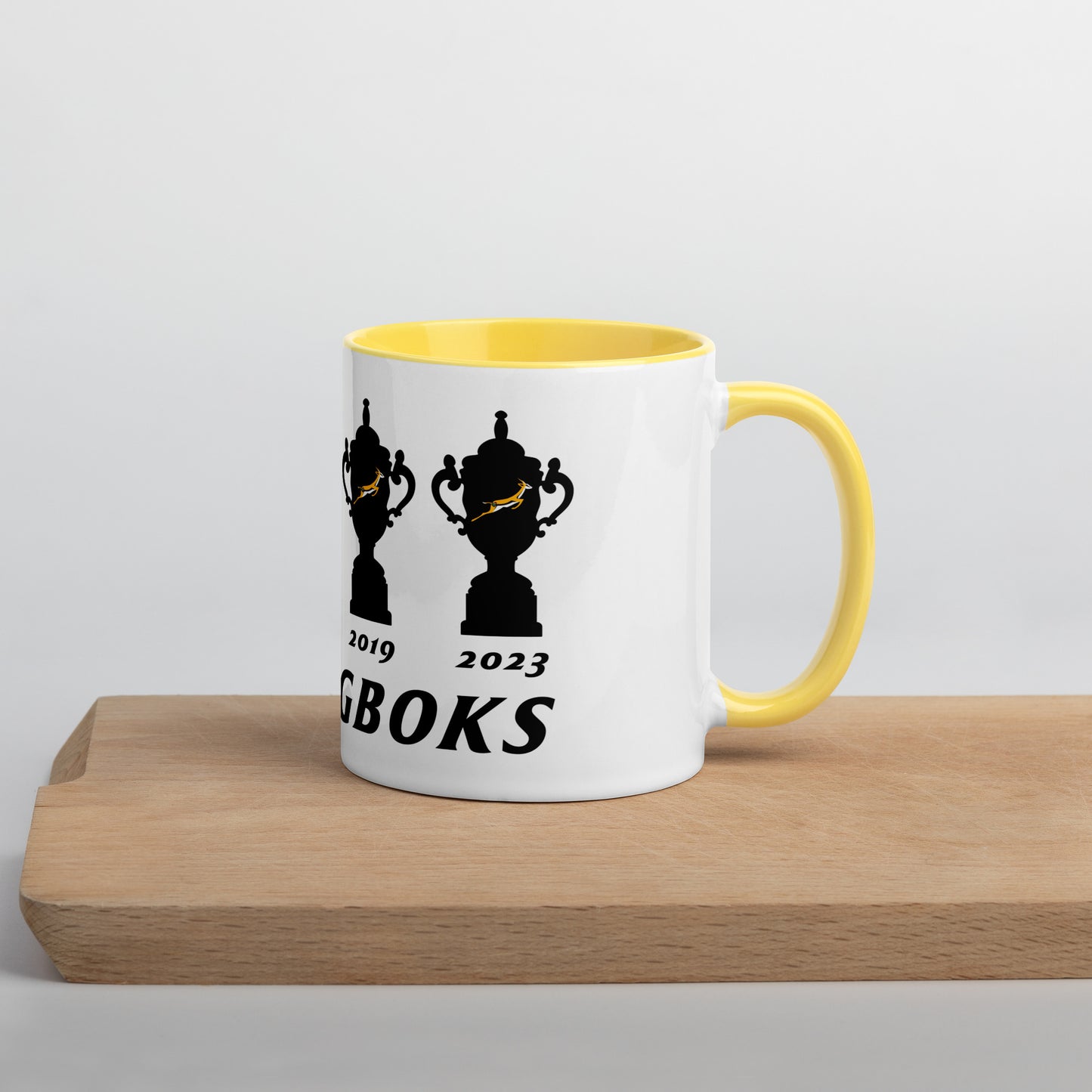 Springbok Trophies Mug with Color Inside