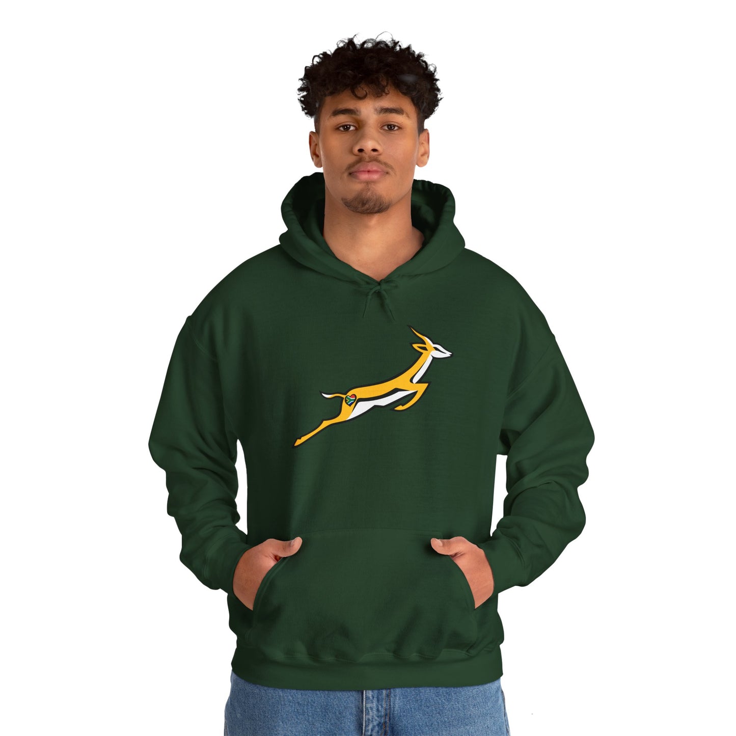 South African Bok Fan for Life Unisex Heavy Blend™ Hooded Sweatshirt