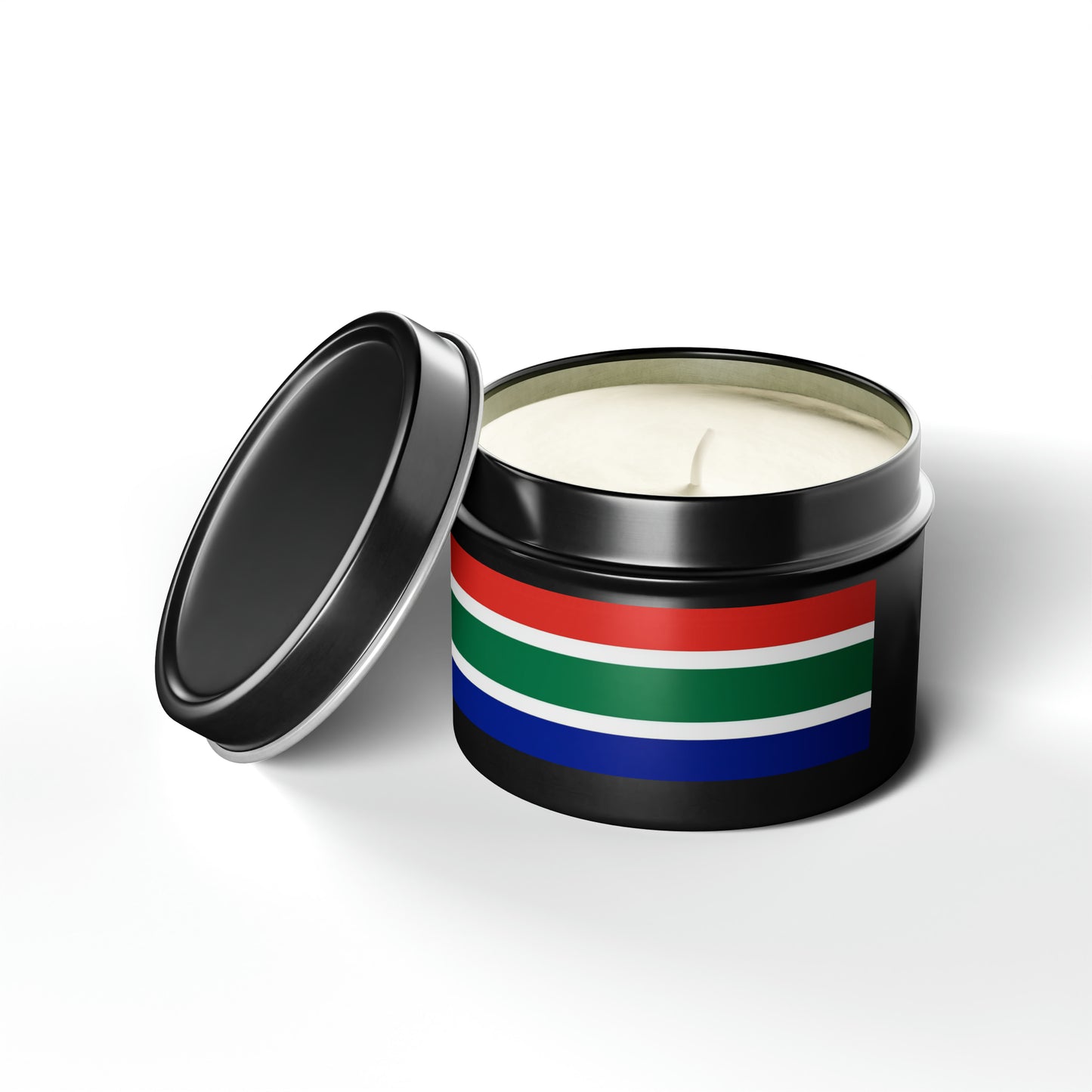 South African Flag Tin Candles