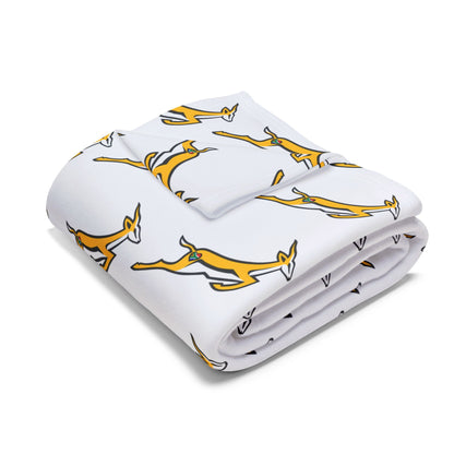 Bok Fan for Life Arctic Fleece Blanket - White