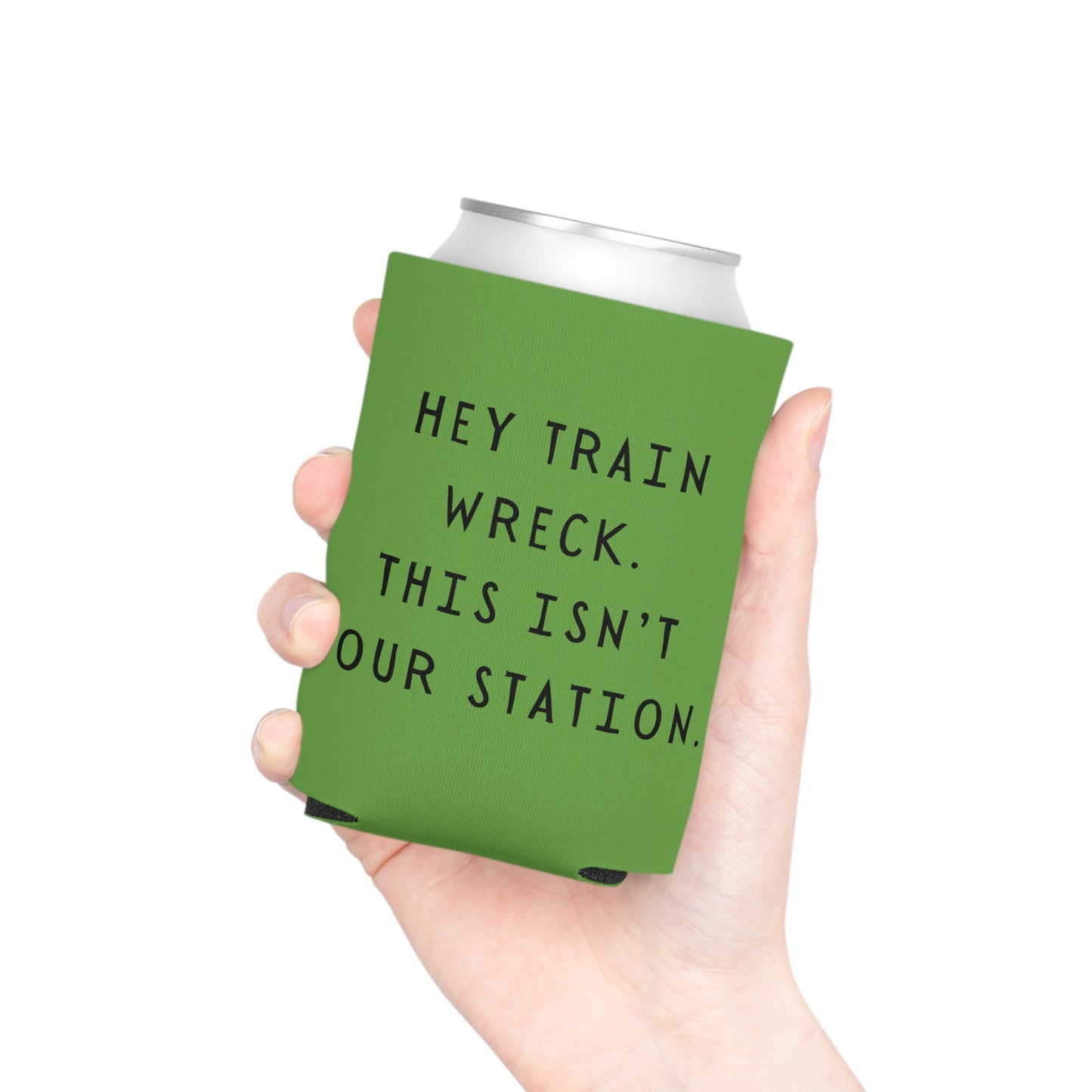 Hey Train Wreck Can Cooler