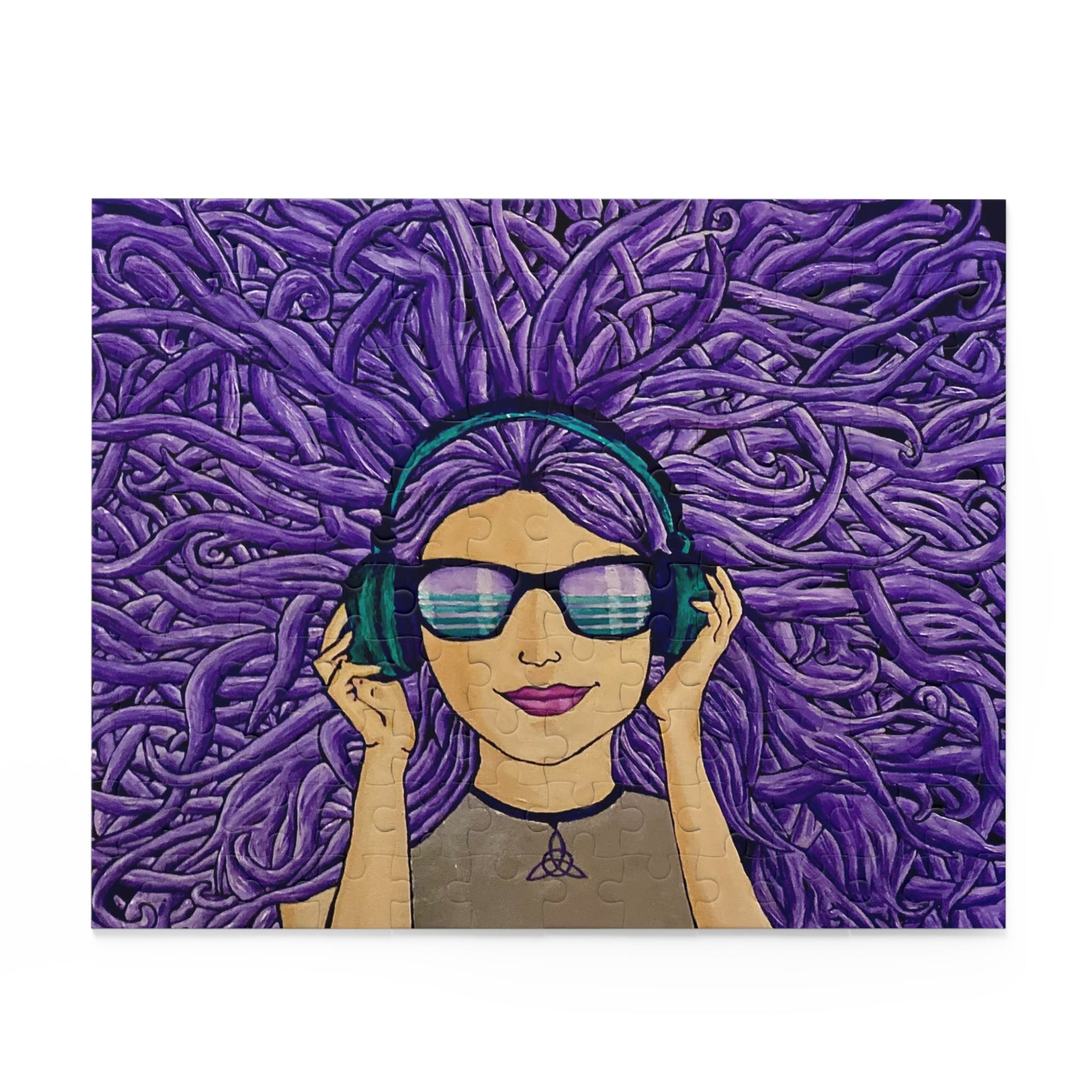 Vibin' Girl Puzzle (120, 252, 500-Piece)