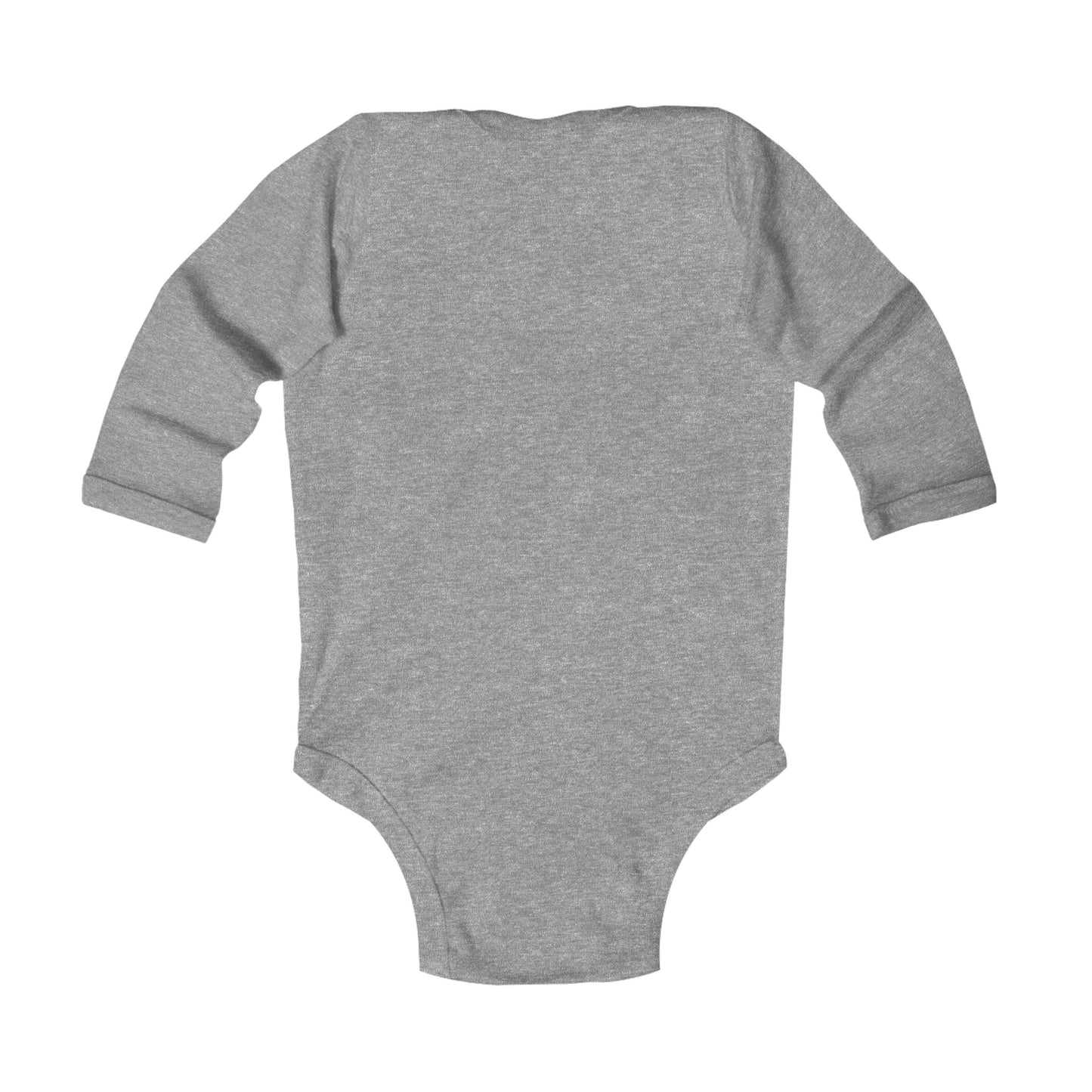 Santa Bok Fan Ice Skating Christmas Infant Long Sleeve Bodysuit