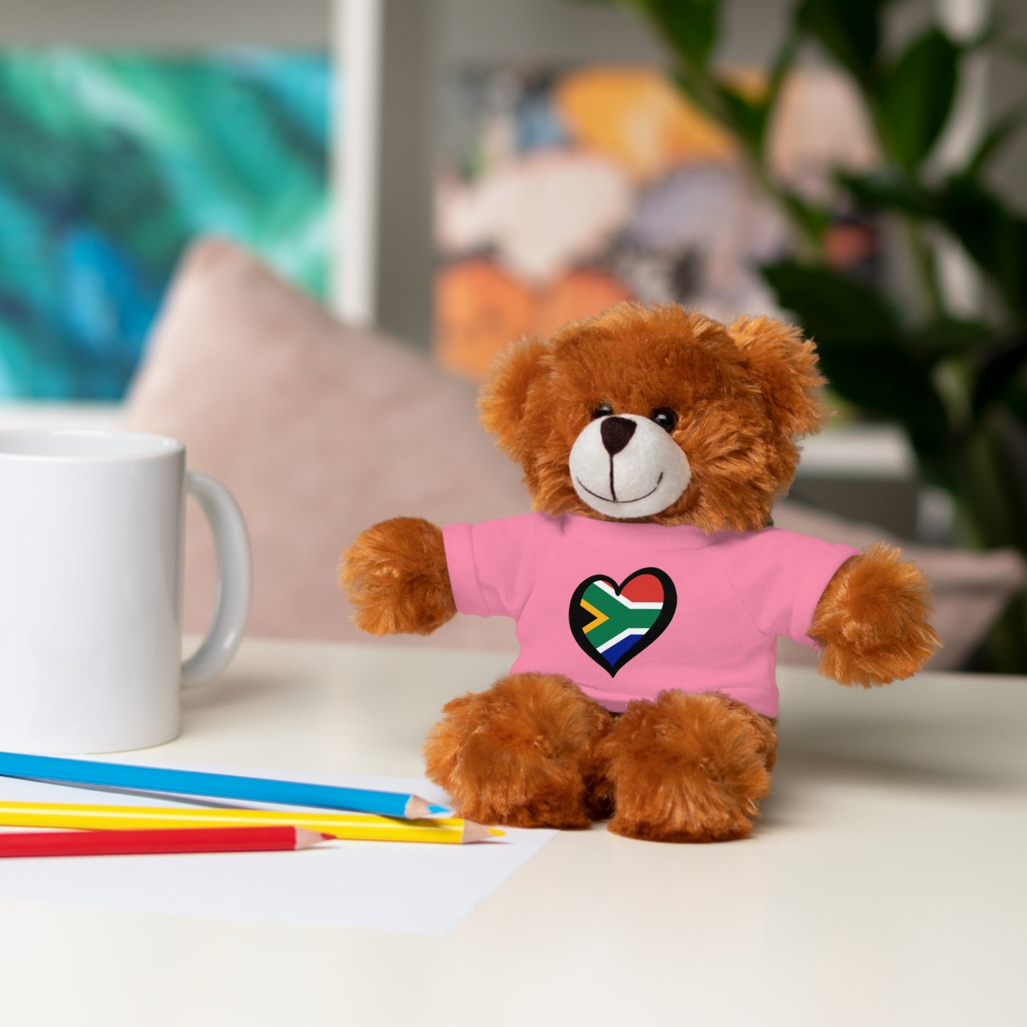 South African Heart Stuffed Animals with Tee