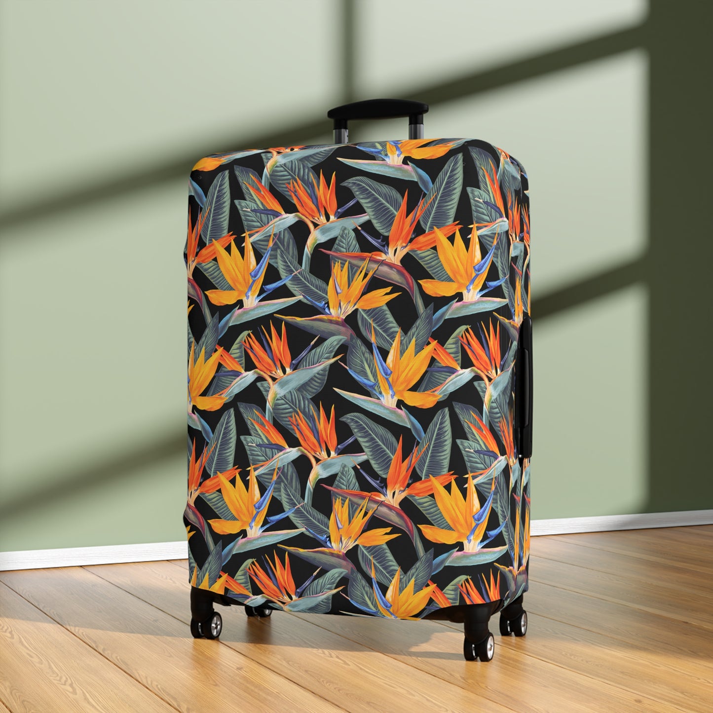 Strelitzia Luggage Cover