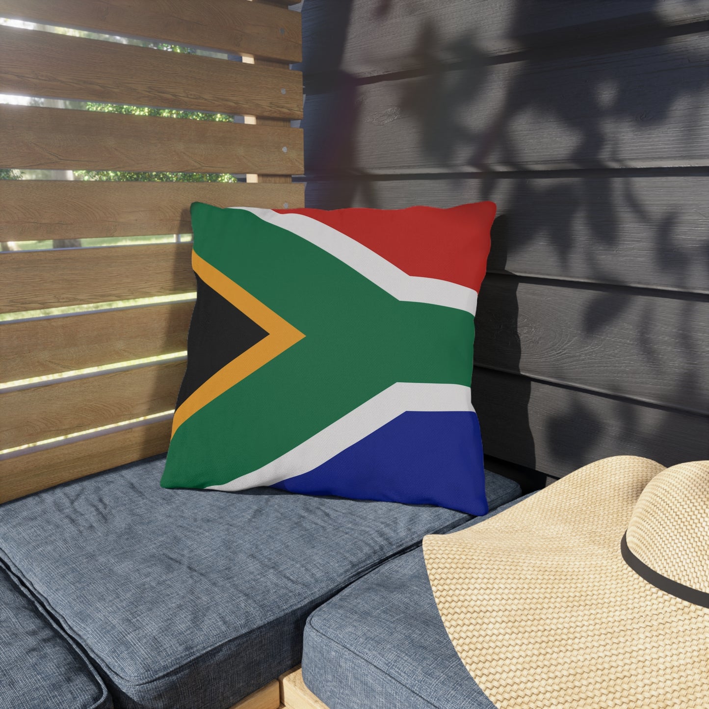 South African Flag Outdoor Pillows