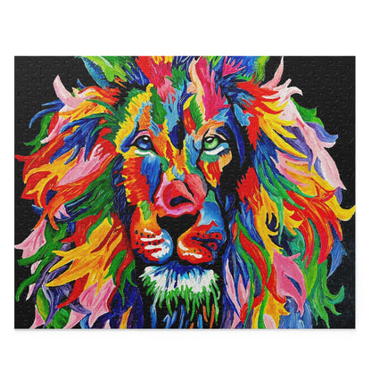 Rainbow Lion Puzzle (120, 252, 500-Piece)