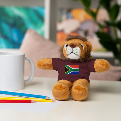 South African Flag Stuffed Animals with Tee