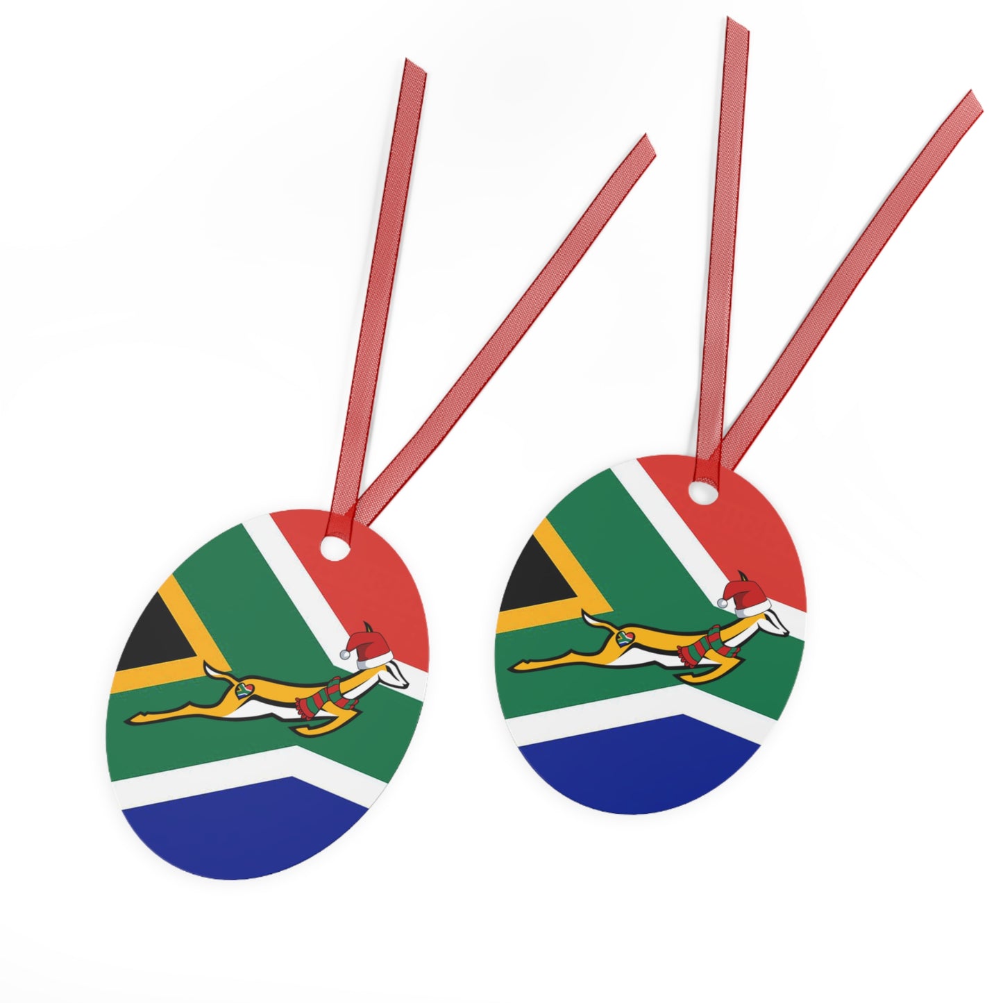 Springbok for life Metal Ornaments