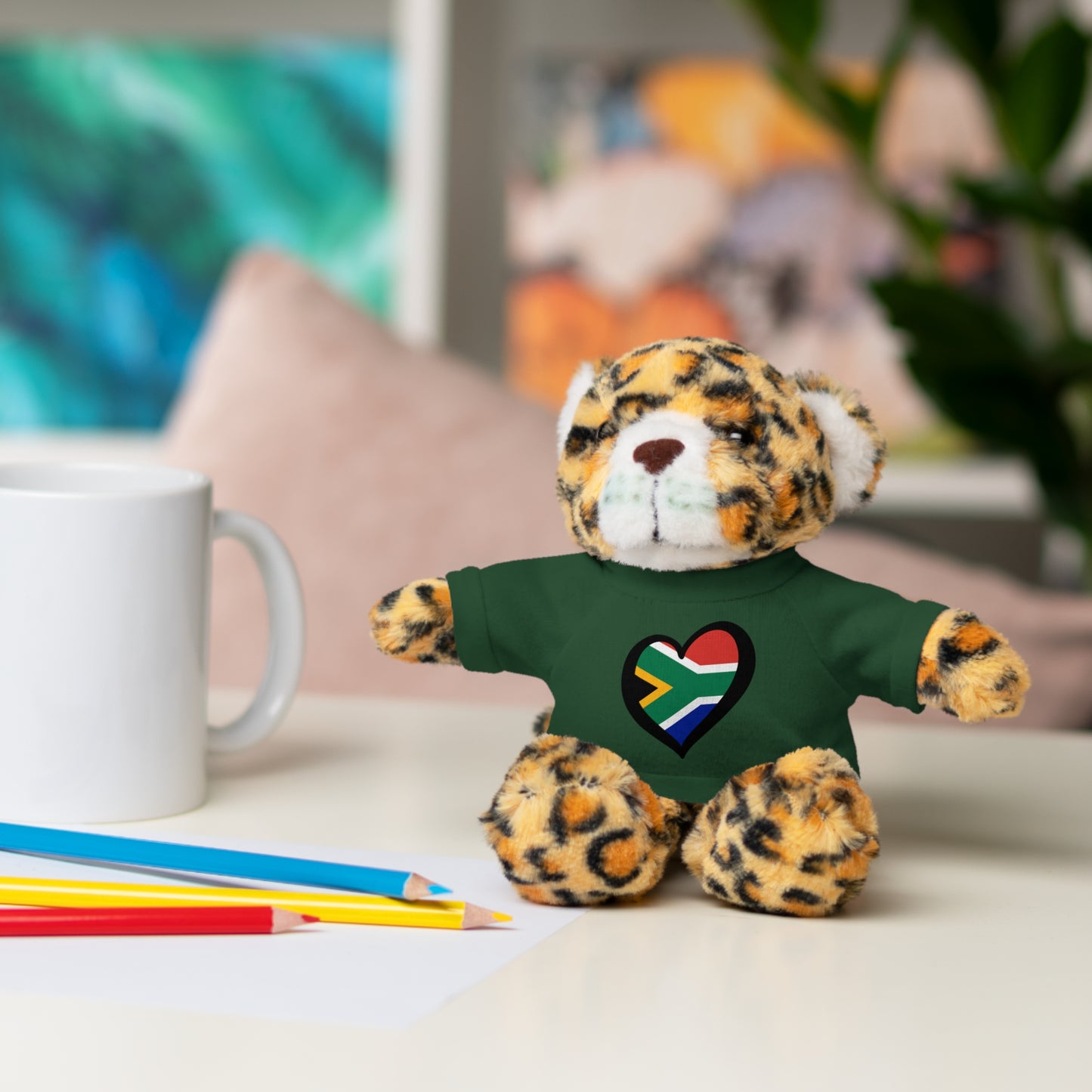 South African Heart Stuffed Animals with Tee