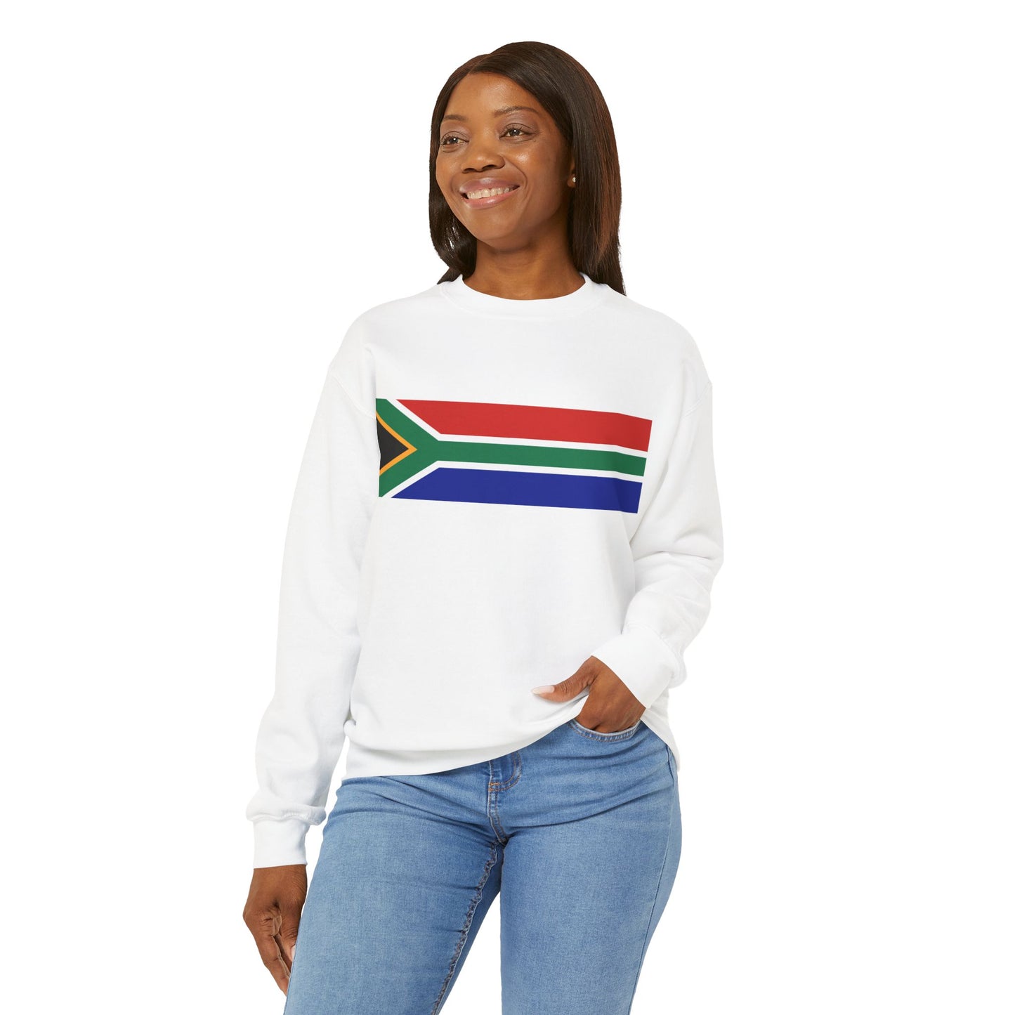 South African Flag Sweatshirt: Unisex, Heavy blend