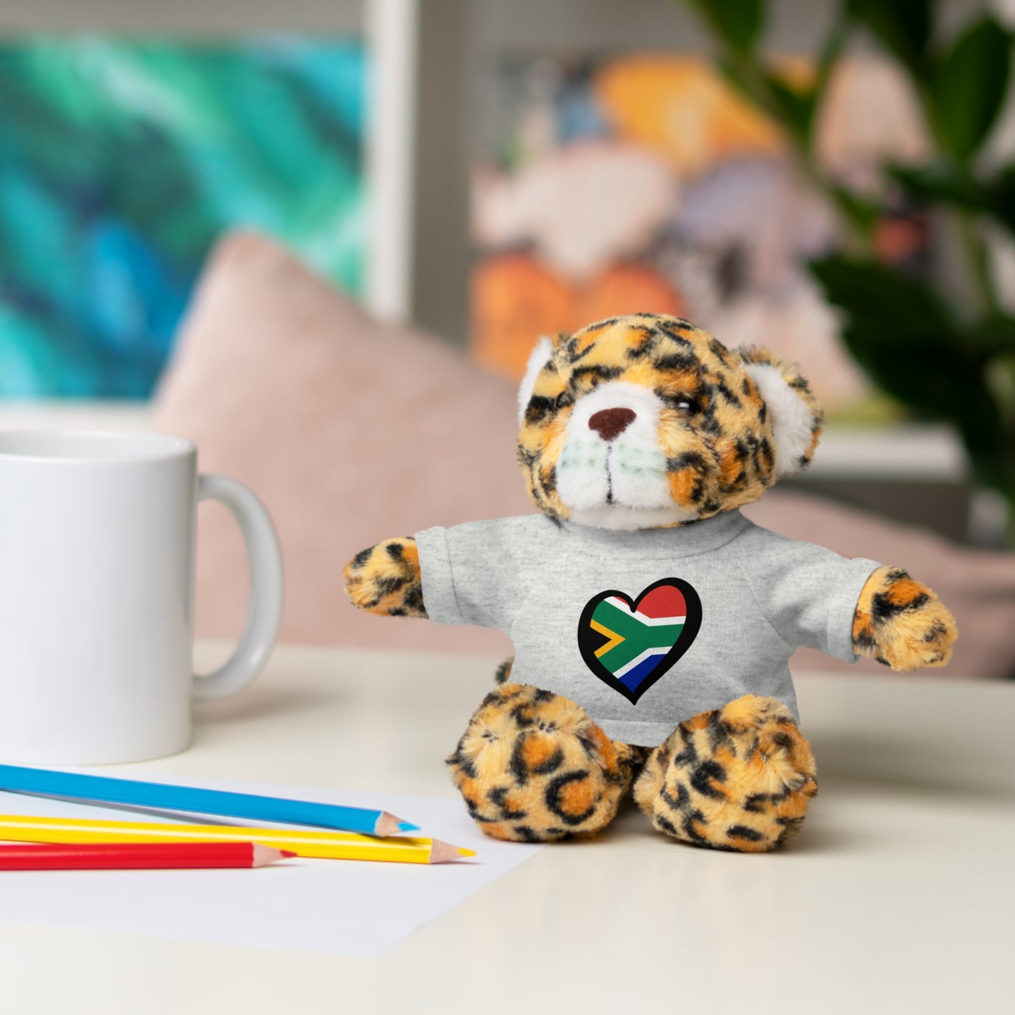 South African Heart Stuffed Animals with Tee