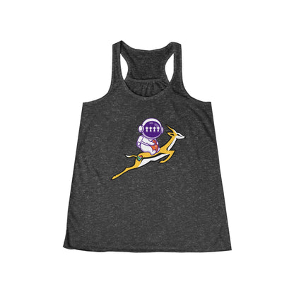 Astrobok Flying Women's Flowy Racerback Tank