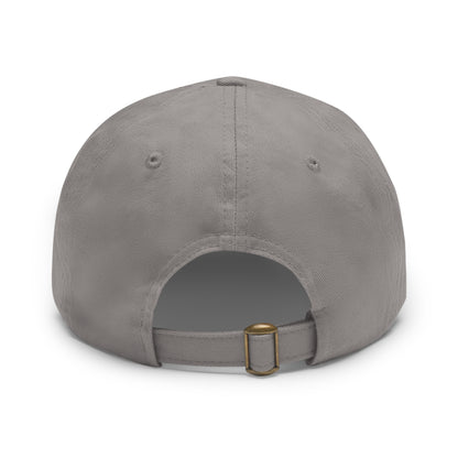 South African Bok Dad Hat with Leather Patch (Round)