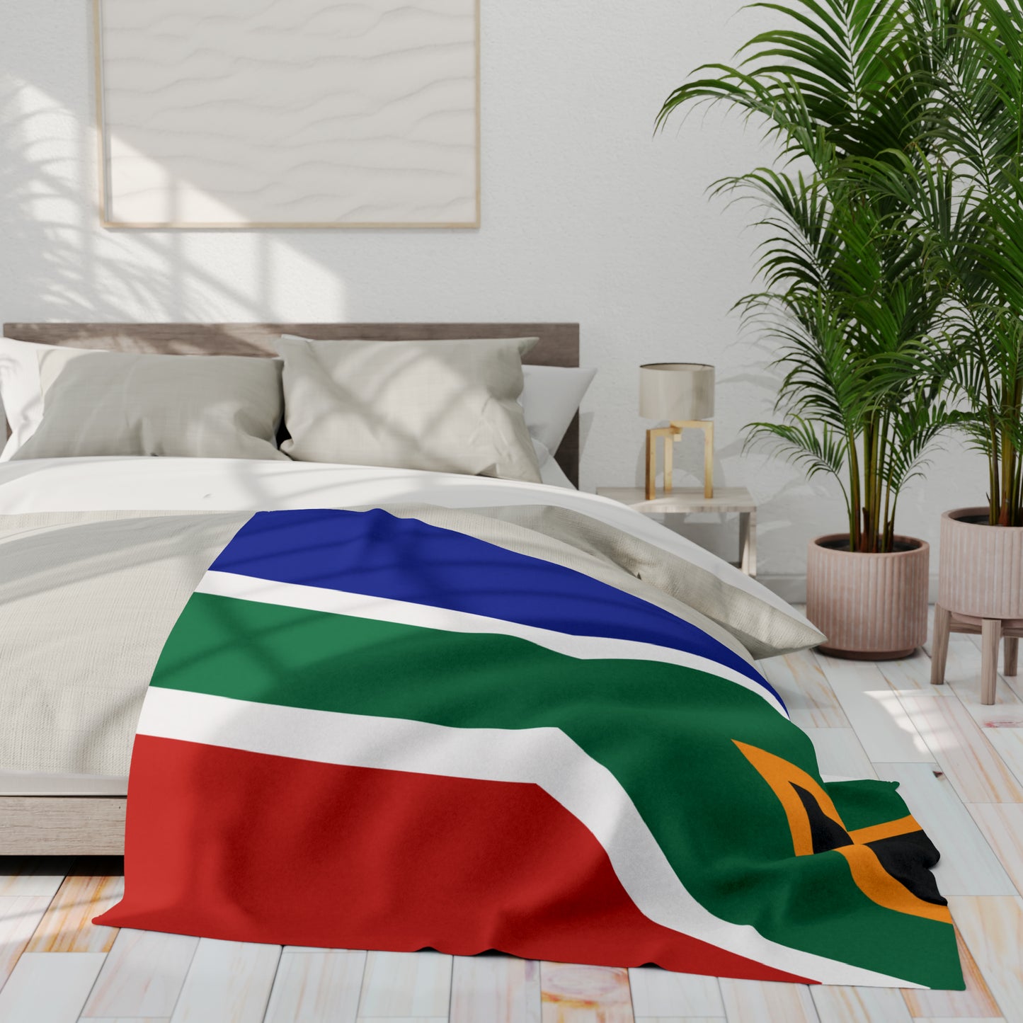 South African Flag Arctic Fleece Blanket