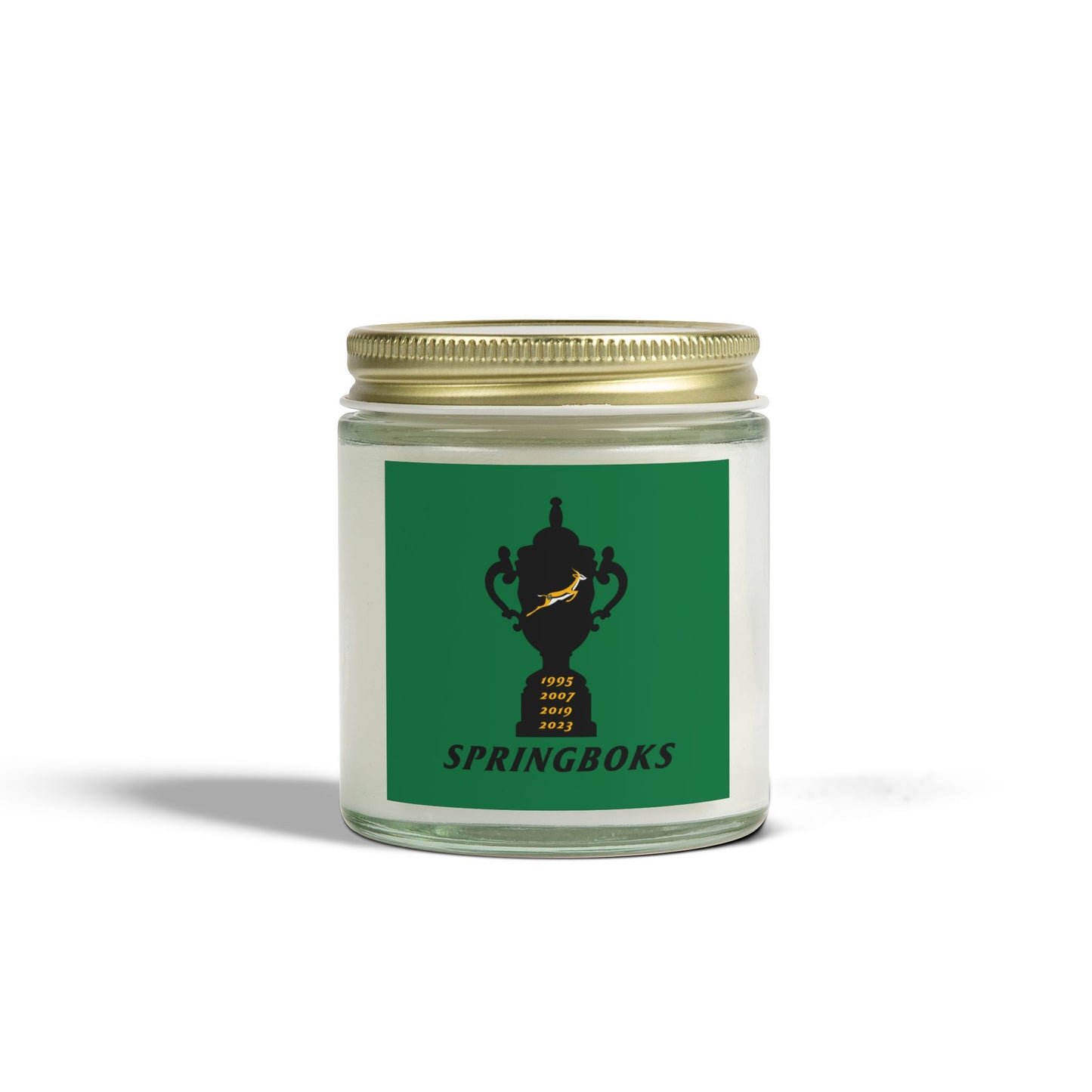 4 Trophies Bokke Scented Candles, Coconut Apricot Wax (4oz, 9oz)