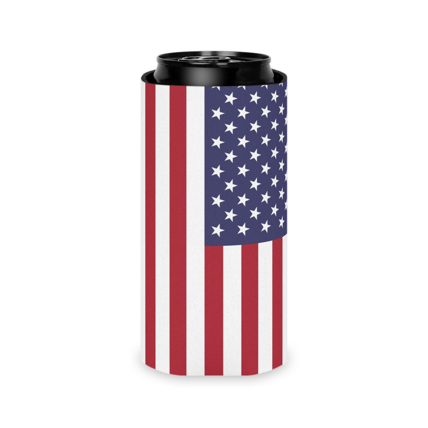 USA + South African Flag Can Cooler