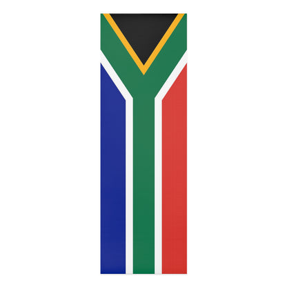 South African Flag Foam Yoga Mat