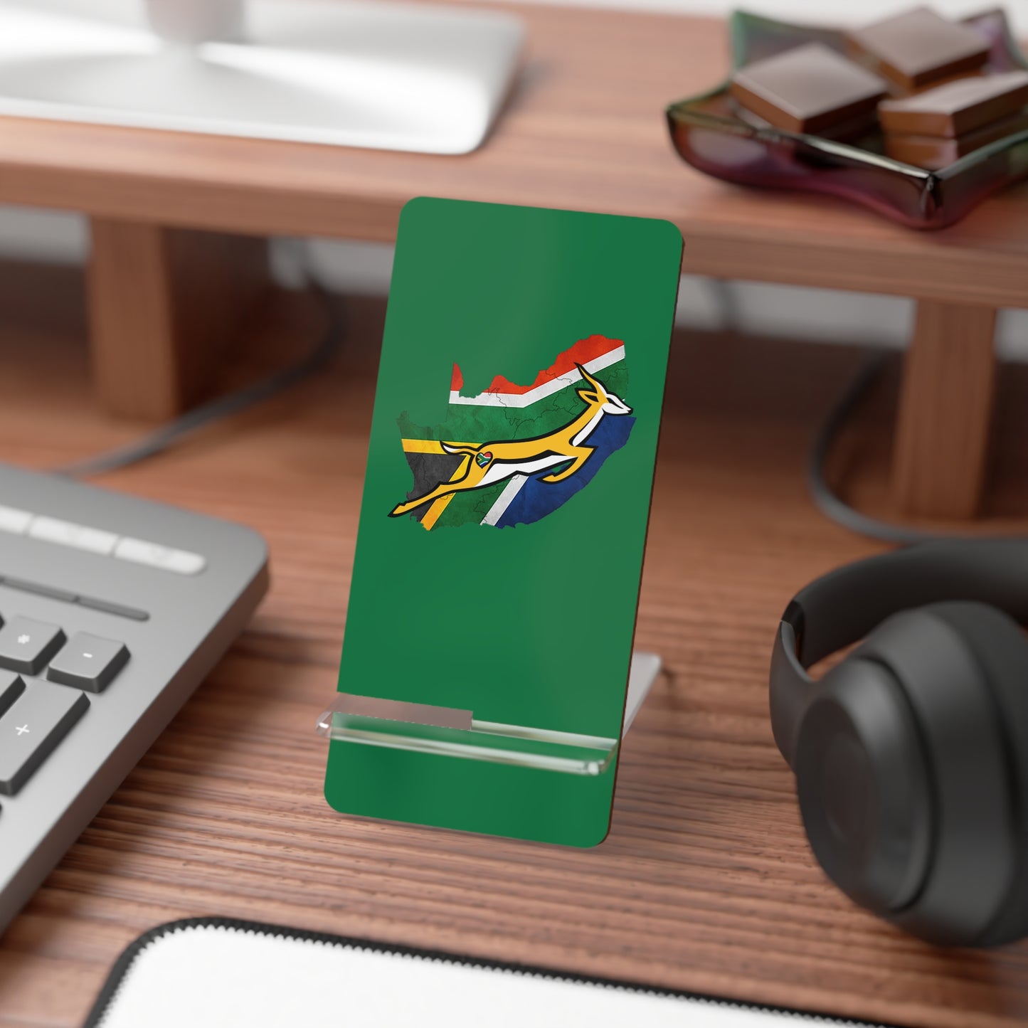 SA bokke fan Mobile Display Stand for Smartphones