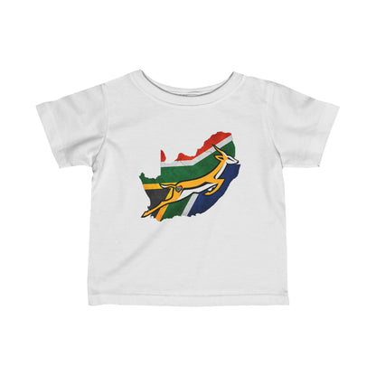 South African Bok Fan Infant Fine Jersey Tee