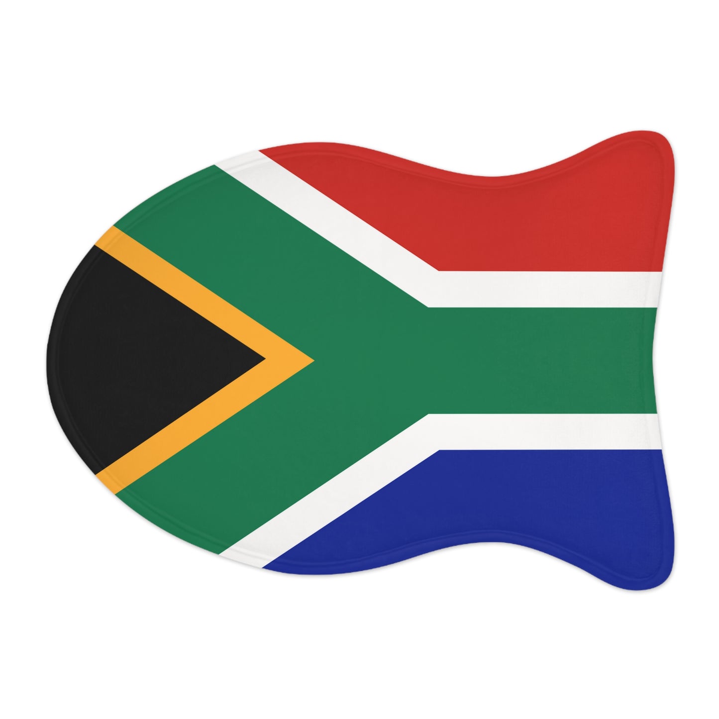 South African Flag Pet Feeding Mats