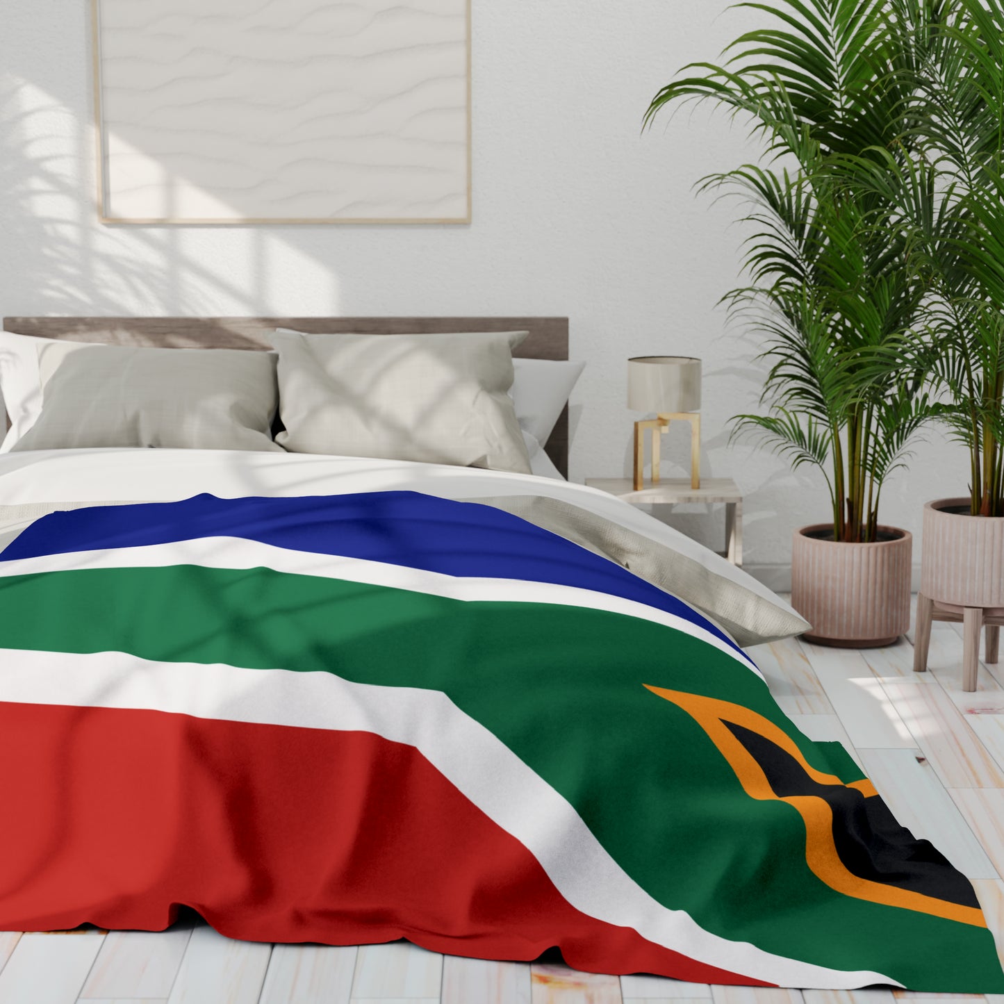 South African Flag Arctic Fleece Blanket