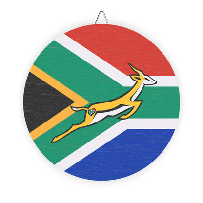 South African Bok Fan Wood Signs