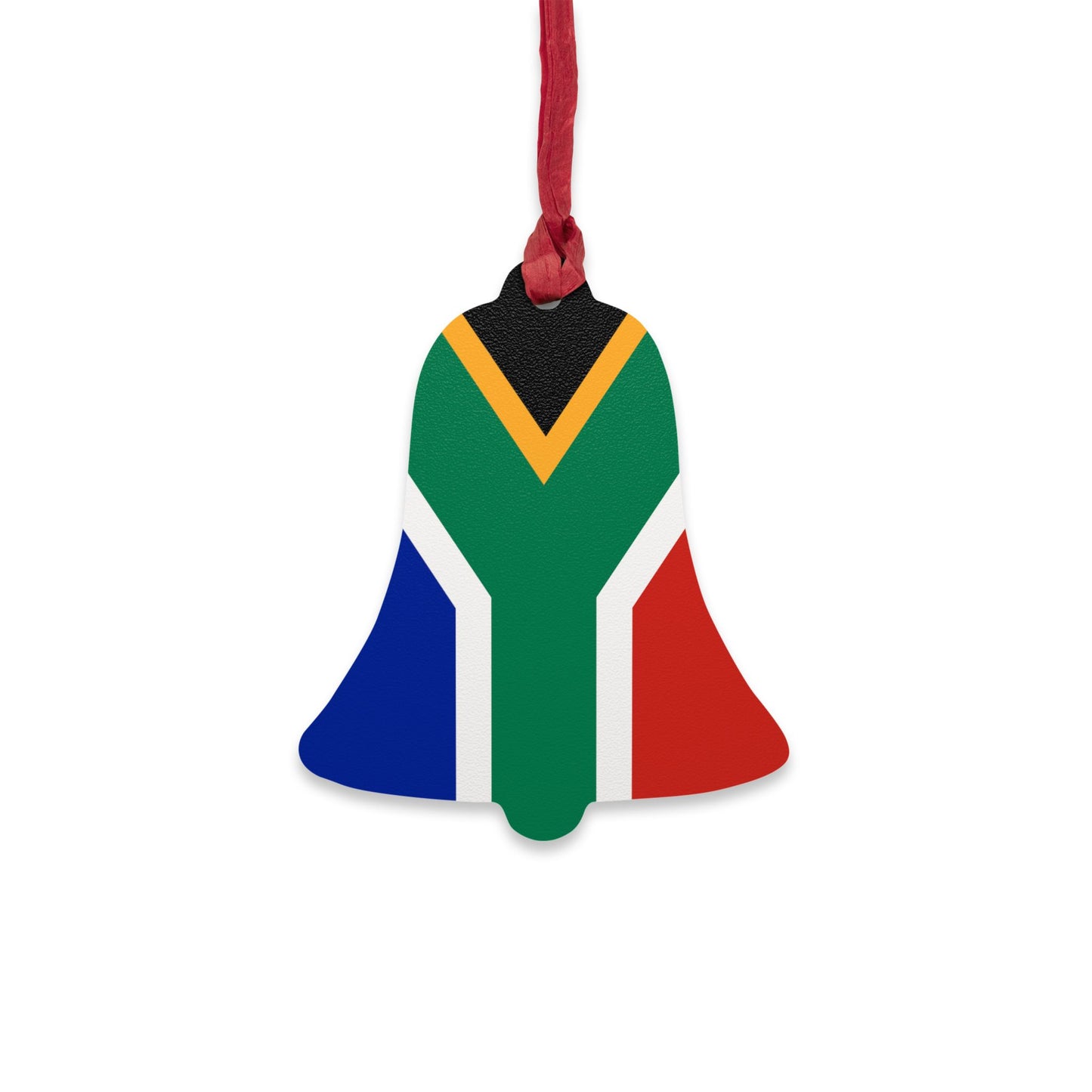 South African Flag Wooden Ornaments