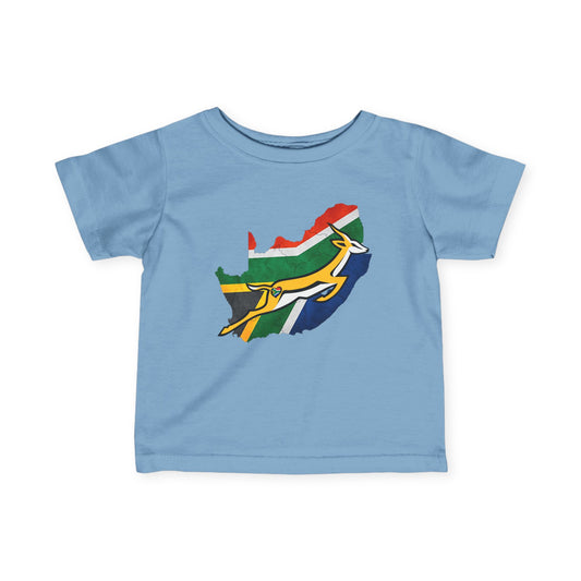 South African Bok Fan Infant Fine Jersey Tee