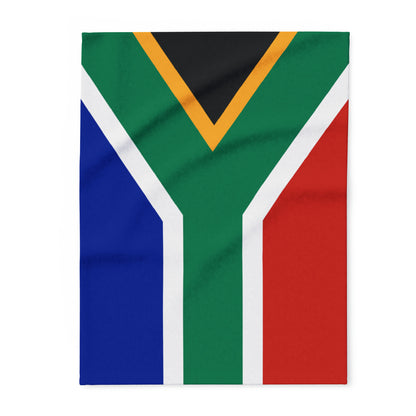 South African Flag Arctic Fleece Blanket