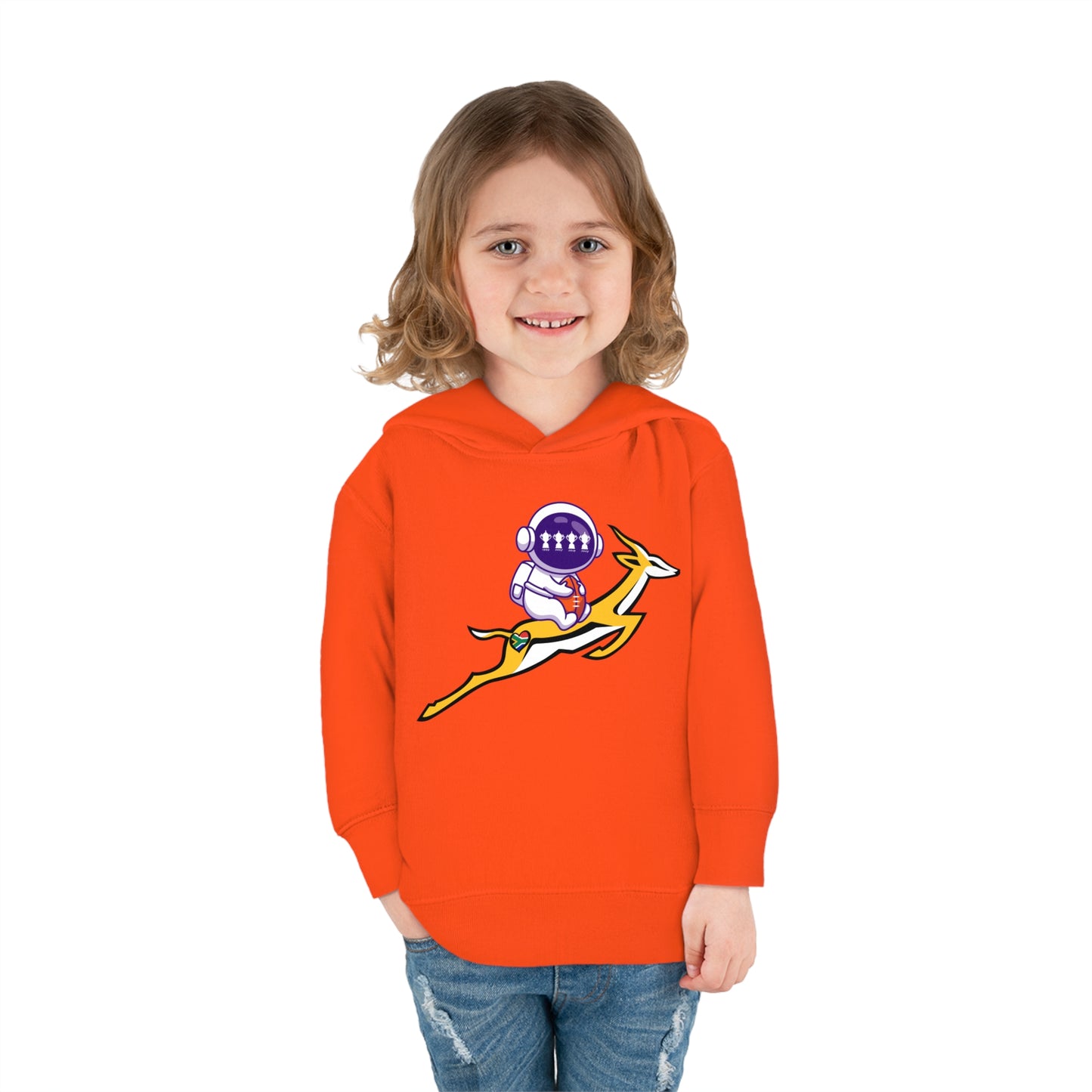 Astrobok Flying Toddler Pullover Fleece Hoodie