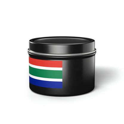 South African Flag Tin Candles