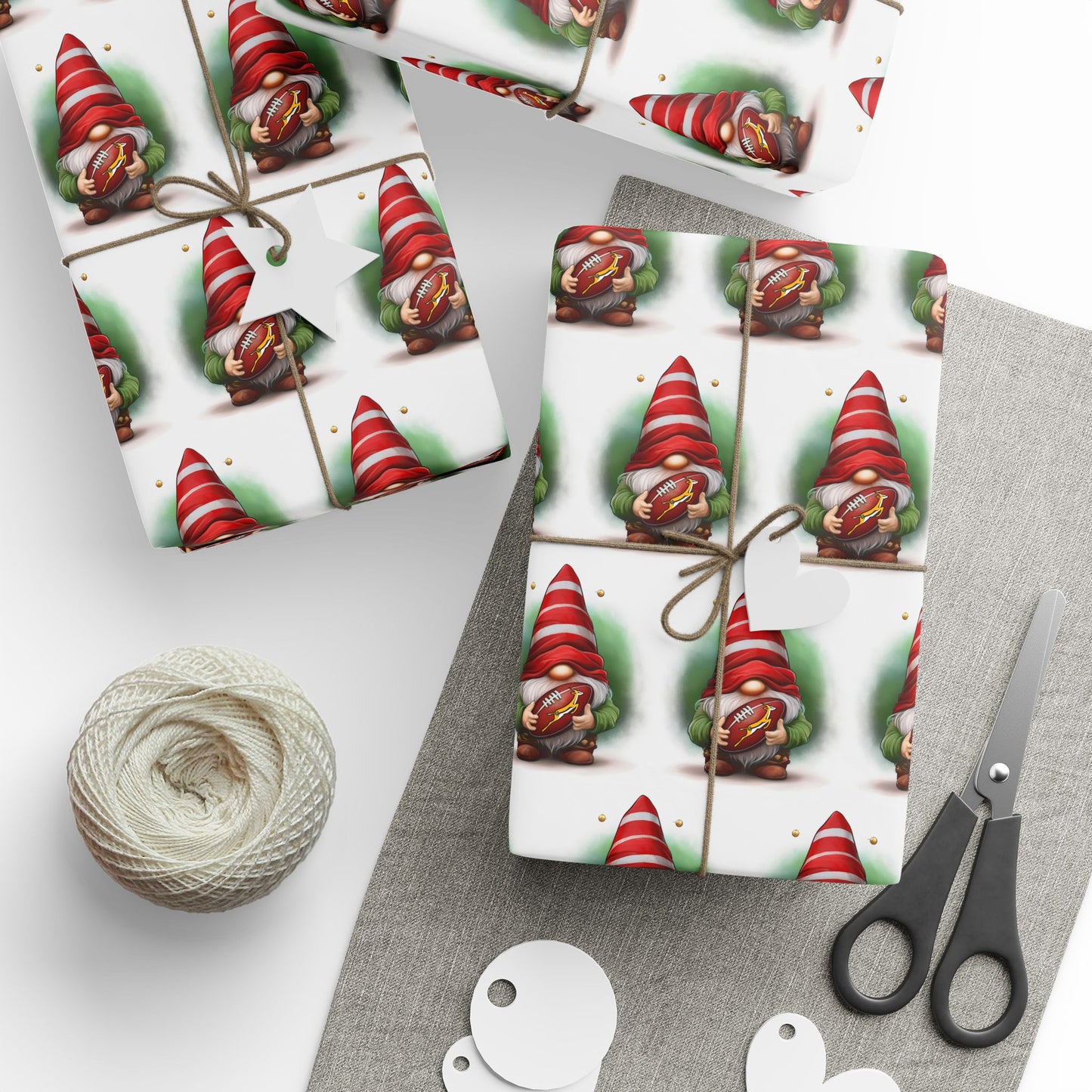 Springbok Gnome Wrapping Papers