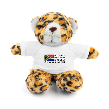 2023 Rugby Champions Stuffed Cheetah with White Tee