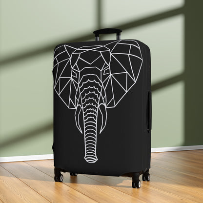 Elephant Origami Luggage Cover