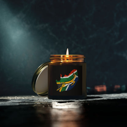 South African Bok Fan Scented Coconut Apricot Candles (4oz, 9oz)