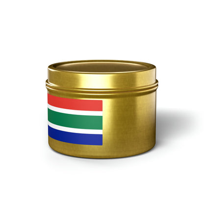 South African Flag Tin Candles