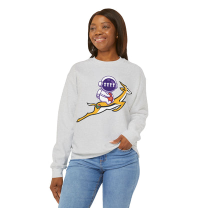 Astrobok to the Moon Sweatshirt: Unisex, Heavy blend