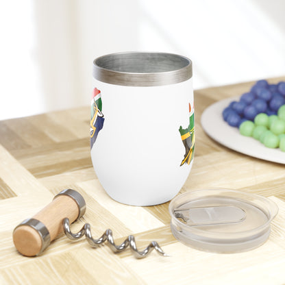 South African Rugby Chill Wine Tumbler