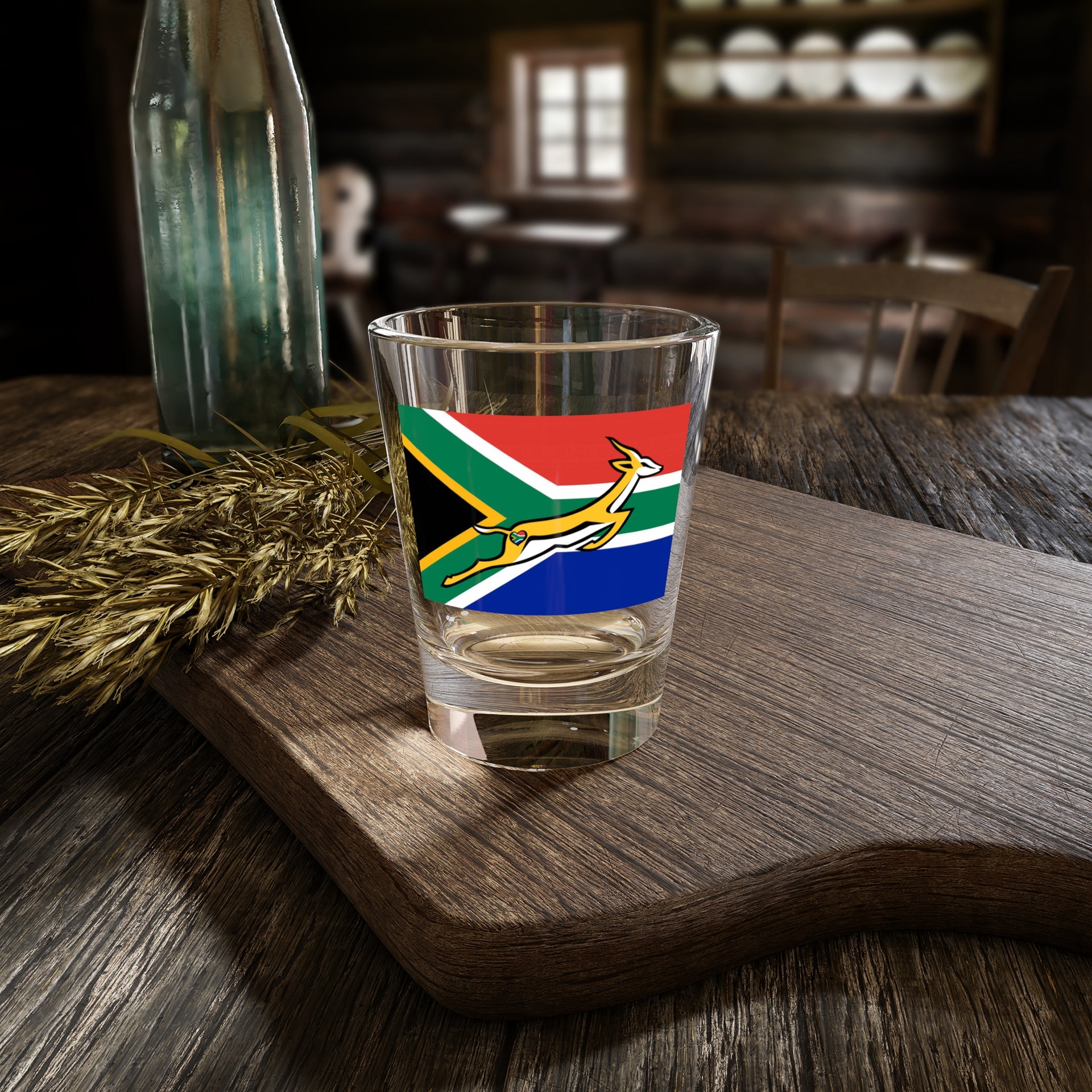 Rugby Sud Africa Sottobicchiere Set Di 4 - Divertente Lega Rugby Sud Africa Sottobicchiere Set Di 4 - Divertente Lega