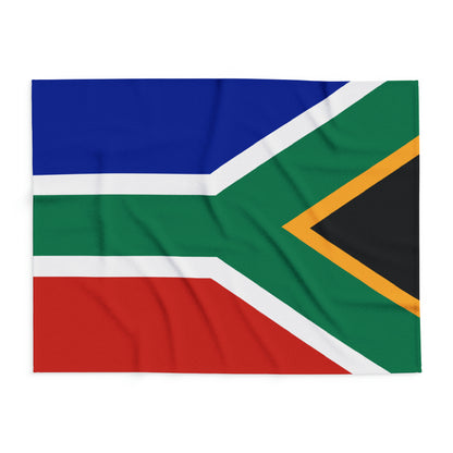 South African Flag Arctic Fleece Blanket