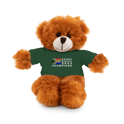 2023 Rugby Champions Stuffed Teddy with Green Tee