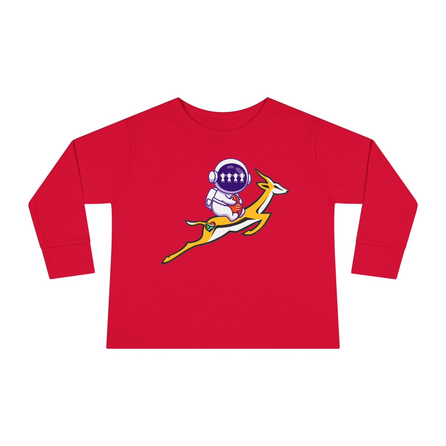 Astrobok Flying Toddler Long Sleeve Tee