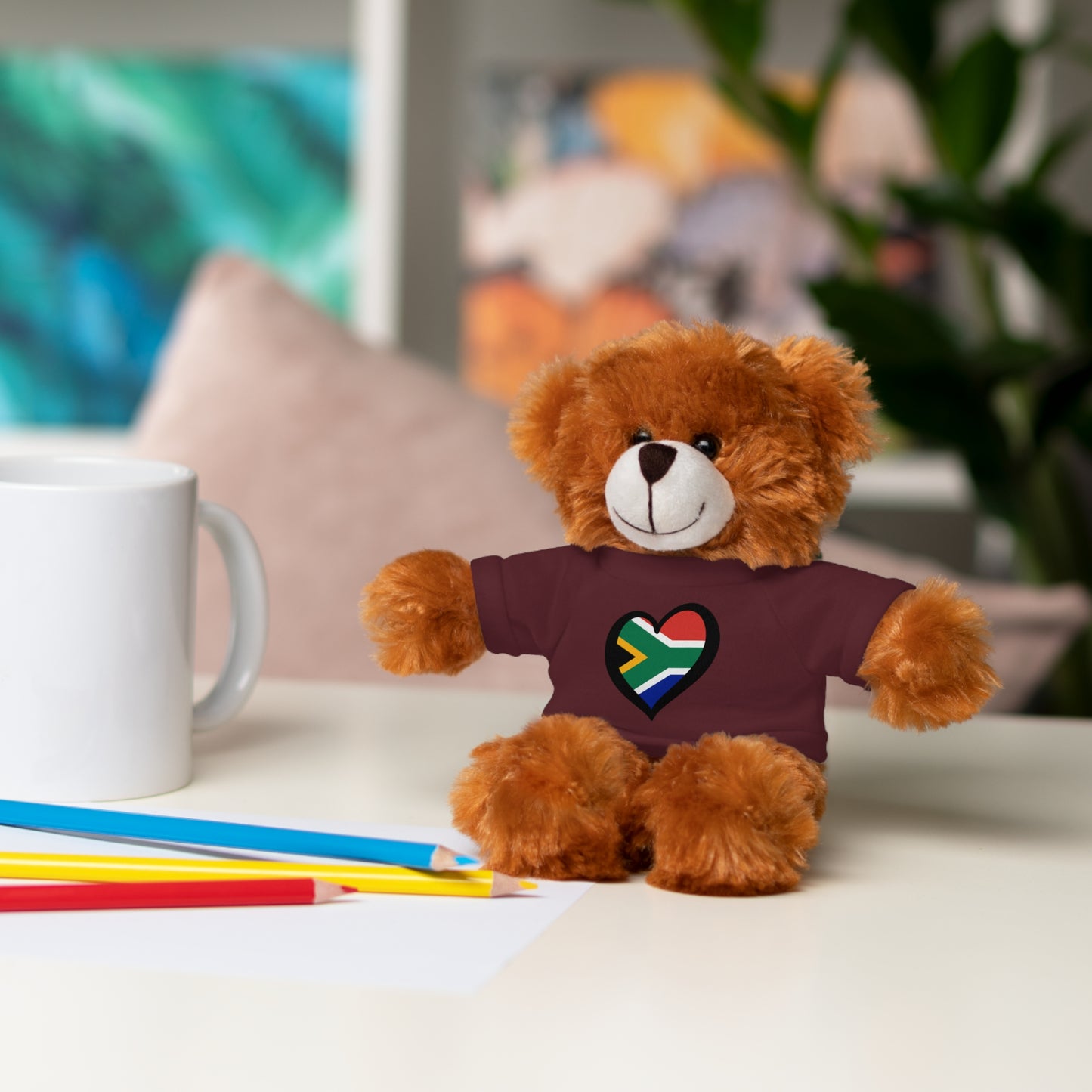 South African Heart Stuffed Animals with Tee