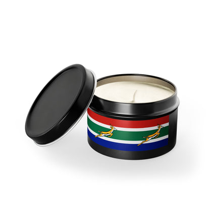 South African Bok Fan Tin Candles