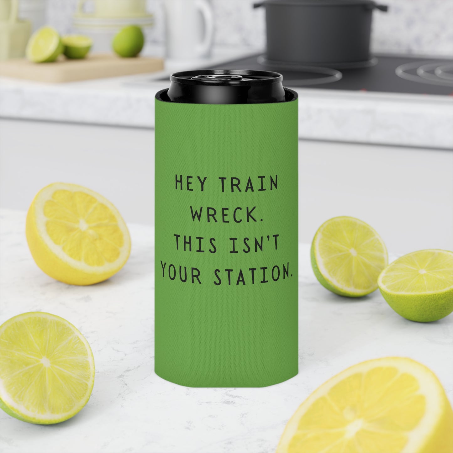 Hey Train Wreck Can Cooler