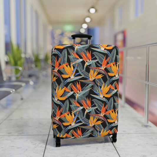 Strelitzia Luggage Cover