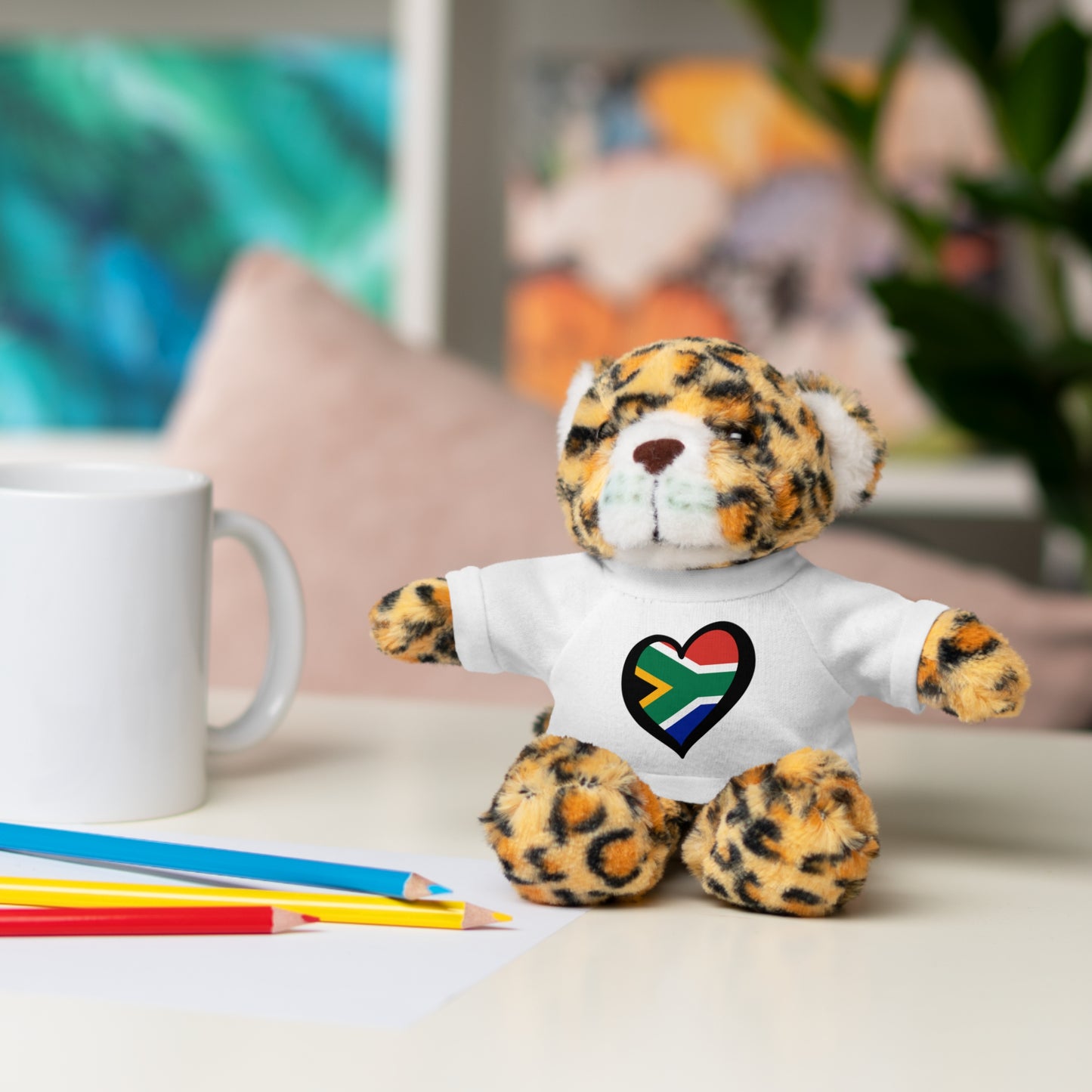 South African Heart Stuffed Animals with Tee